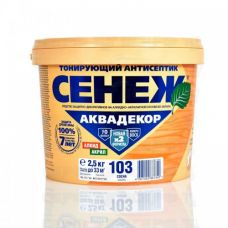 Сенеж  АКВА ДЕКОР 2,5 кг 103 сосна купить Егорьевск