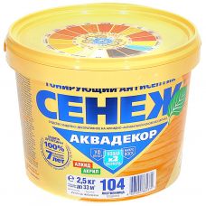 Сенеж  АКВА ДЕКОР 2,5 кг 110 махагон купить Егорьевск