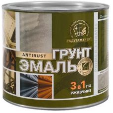 Грунт-эмаль коричневая 1,9кг купить Егорьевск