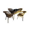 Набор мебели Монреаль-4стул+стол (1200х700)