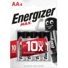 Батар. "Energizer" MAX AA 4шт.