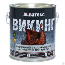 Акватекс ВИКИНГ (гибридный антисептик для дерева) 2.5л (калужница) купить Егорьевск