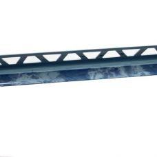 Профиль ПВХ: раскладка под плитку 7 - 8 мм Мрамор голубой внутренняя 2.5 м купить Егорьевск