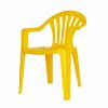 Кресло Пальма желтое-
