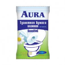 Aura Влажная туалетная бумага 20 шт. купить Егорьевск