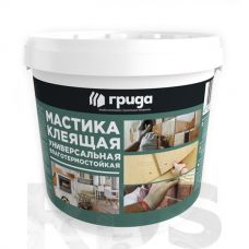 Мастика клеящая ГРИДА термостойкая 1.5 кг купить Егорьевск