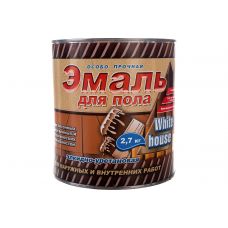 Эмаль для пола  золотисто-коричневая 2,7 кг алкидно-уретанова купить Егорьевск