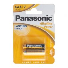 Батарейка щелочная PANASONIC LR03 (AAA) Alkaline 1.5В бл/2 купить Егорьевск