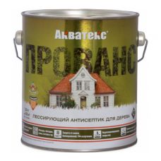 Антисептик для дерева Акватекс Прованс Калужница 2.5л купить Егорьевск