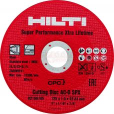 Отрезной диск HILTI AC-D 125x1.0x22.23mm купить Егорьевск