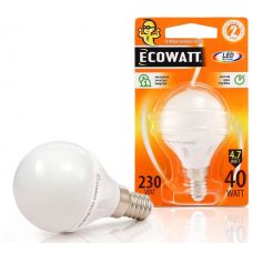 Лампа светодиодная ECOWATT P 45 Е-27 теплый шарик купить Егорьевск
