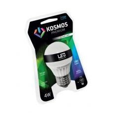 Лампа светодиод. KOSMOS premium LED 4Вт A50 E27 230v 4500K Космос купить Егорьевск