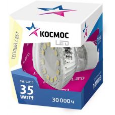 Лампа светодиод. LED -  JCDR 3 Вт. 220 вт теплый купить Егорьевск