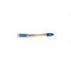 Кисть плоская STAYER "AQOA-STANDARD", искусственная щетина, деревянная ручка, 38мм