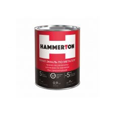 Грунт-эмаль Hammerton По ржавчине матовая для металла, 0.9л, белый купить Егорьевск