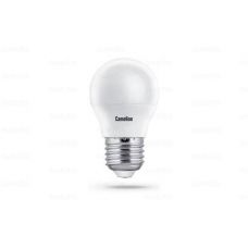 Лампочка Camelion cam-led-G45, Теплый белый свет, E27, 8 Вт, Светодиодная, 1 шт.