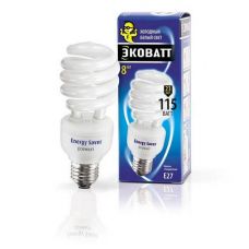 Лампа энергосб. ECOWATT SP 23W 840 E27 холодный белый свет, витая компакт. люм. 53*145мм купить Егорьевск