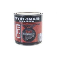 Грунт-эмаль по ржавчине молотковая ДАЛИ 0.75 л коричневая купить Егорьевск 