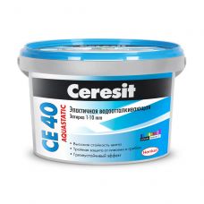 Затирка Ceresit CE 40 Aquastatic №01, белая, 1 кг купить Егорьевск