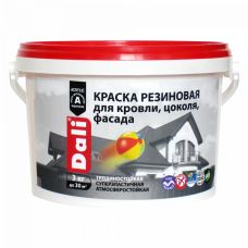 Краска резиновая ДАЛИ 6кг белая купить Егорьевск 