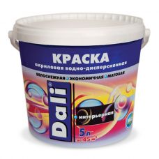 Краска  акриловая ДАЛИ 2.5 кг купить Егорьевск