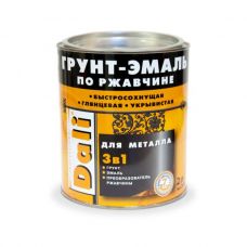 Грунт-эмаль по ржавчине ДАЛИ  3в1  2л коричневая купить Егорьевск