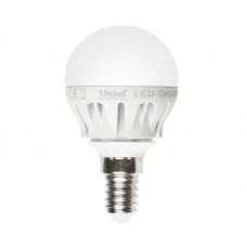Лампа светодиод. LED - G45-6W/NW/E 27/FR ALMO1 WH  форма  ШАР купить Егорьевск