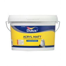 Краска Dulux Acryl Matt для стен и потолков база BW глубокоматовая 2.25 л купить Егорьевск