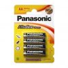 Батарейка PANASONIC R6 4 шт бронзовая