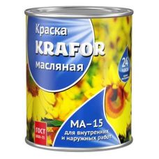 Краска Крафор масляная МА-15 синий масса-2,5 купить Егорьевск