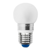 Лампа светодиод. LED - C45- P5WWW 27 FR  форма  шар  теплоый  белый